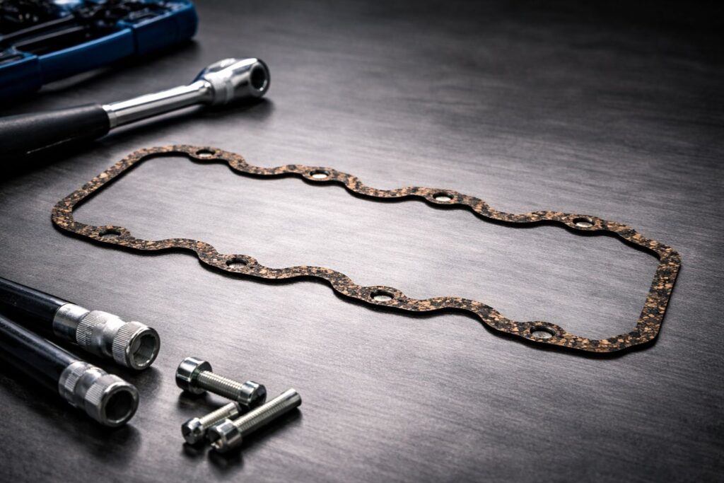 Junta da tampa de válvula: função, problemas frequentes e soluções